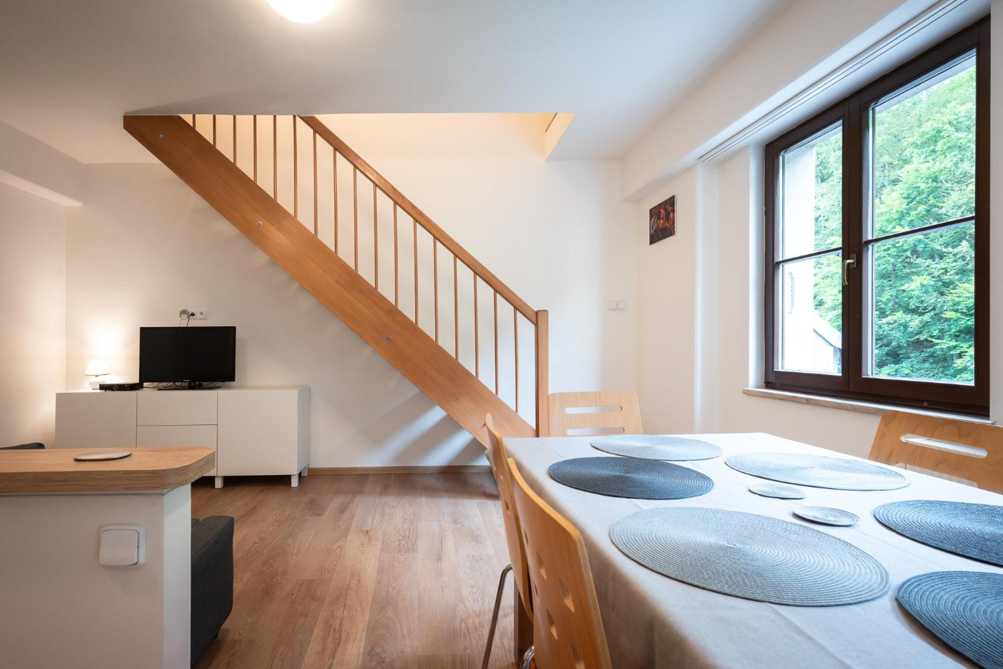 Apartman U Lanovky Jachymov Bagian luar foto